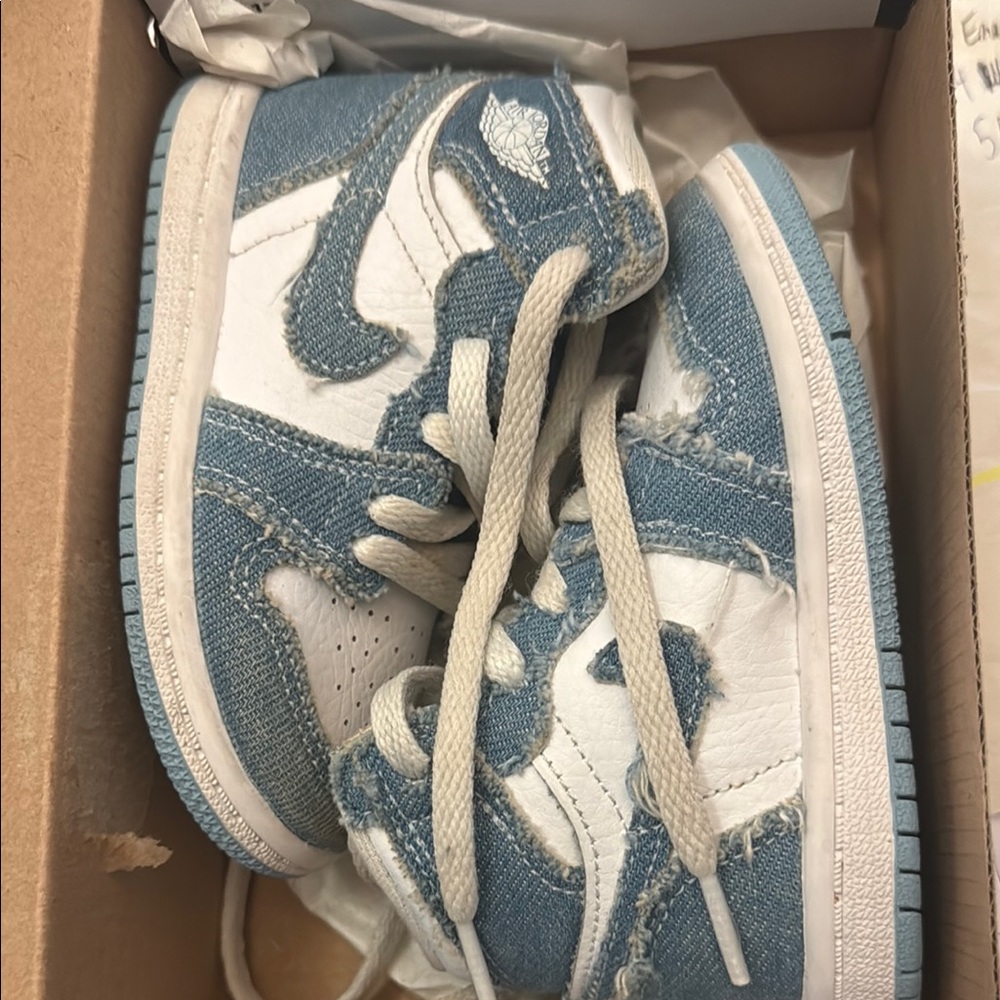 Nike Kids Sneakers - Blue and White